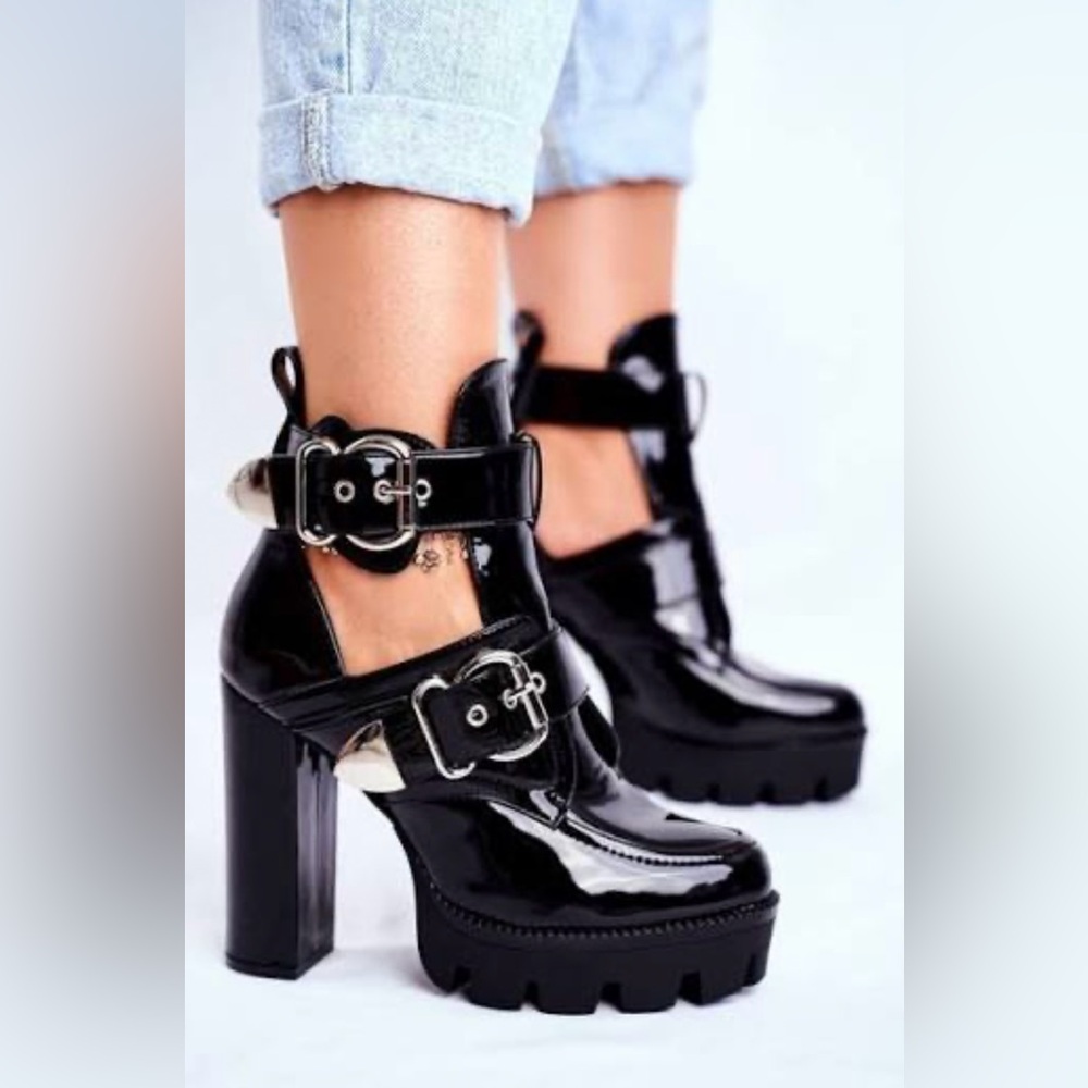 Jeffrey Campbell Craven Buckle Strap Bootie - Picture 6 of 16